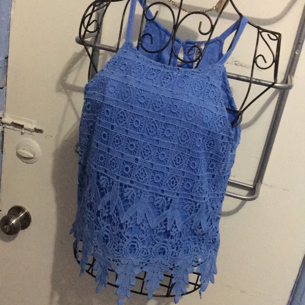 Crotchet Tank Top
